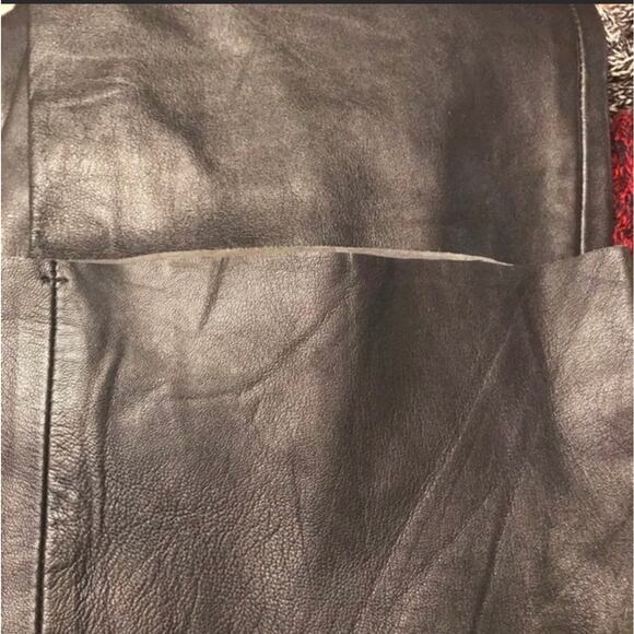 BCBGMaxAzria Lea 229 Black Leather Pants sz 4 - Picture 8 of 8